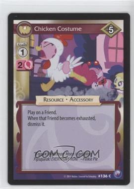 2014 My Little Pony Collectible Card Game - Canterlot Nights - [Base] #136 - Chicken Costume