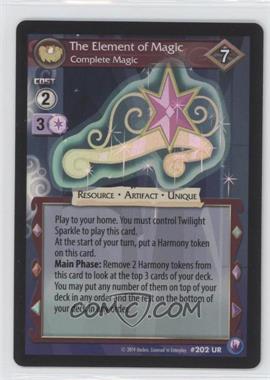 2014 My Little Pony Collectible Card Game - Canterlot Nights - [Base] #202 - The Element of Magic