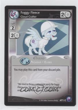 2014 My Little Pony Collectible Card Game - Canterlot Nights - [Base] #71 - Foggy Fleece