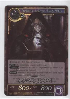 2015 Force of Will TCG - Millennia of Ages - [Base] - Foil #MOA-045 - Grusbalesta, the Keeper of Magic Stones