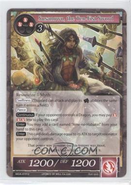 2015 Force of Will TCG - Millennia of Ages - [Base] #MOA-019 - Susanowo, the Ten-Fist Sword