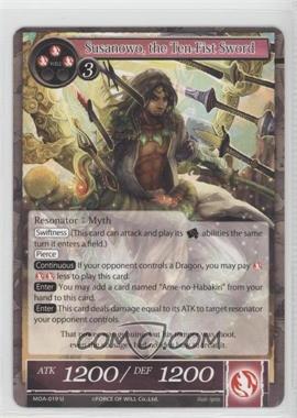 2015 Force of Will TCG - Millennia of Ages - [Base] #MOA-019 - Susanowo, the Ten-Fist Sword