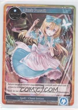 2015 Force of Will TCG - Millennia of Ages - [Base] #MOA-021 - Alice's Pursuit