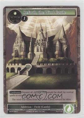 2015 Force of Will TCG - Millennia of Ages - [Base] #MOA-038 - Refarth, the Wind Castle
