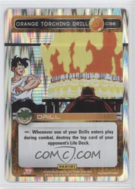 2015 Panini's Dragonball Z TCG - Set 2: Heroes & Villains - [Base] - Limited Edition #C38 - Orange Torching Drill