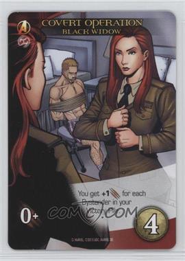 2015 Upper Deck Legendary: Marvel Deck Building Game - Board Game [Base] #_NoN - Covert Operation - Black Widow