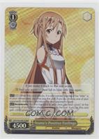 Asuna's Positive Feelings