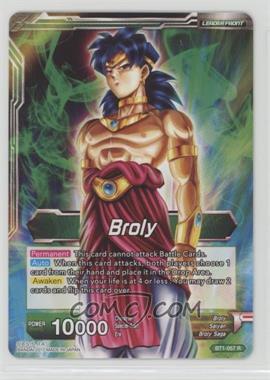 2017 Dragon Ball Super Card Game - Galactic Battle - [Base] - Series 1 #BT1-057 R - Broly // Broly, The Legendary Super Saiyan