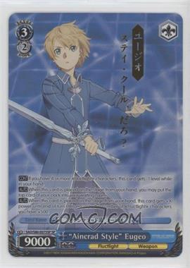 2017 Weiss Schwarz CCG: Sword Art Online - Alicization Vol. 2 - [Base] #SAO/S80-075S - "Aincrad Style" Eugeo