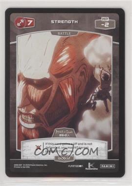 2018 MetaX Attack on Titan TCG - [Base] #U100-AT - 7 Strength