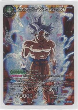 2019 Dragon Ball Super Card Game - Dragon Brawl - [Base] #DB1-021 - Ultra Instinct Son Goku, the Unstoppable