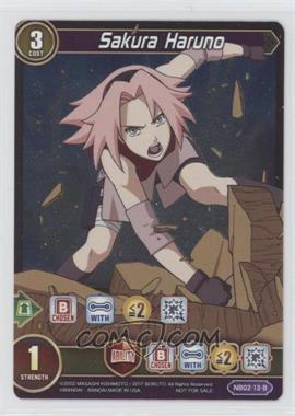 2019 Naruto Boruto Card Game: Naruto & Naruto Shippuden Set - [Base] #NB02-13-B - Sakura Haruno