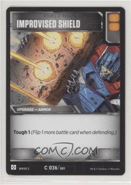 2019 Transformers TCG Wave 2 - [Base] #036 - Improvised Shield