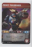 Private Trailbreaker - Infantry Fortification & Defense (Oversized - Foil)