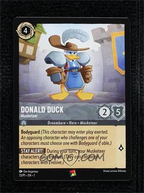 2022-Current Disney Lorcana - Promos - [Base] #13/P1 - Donald Duck - Musketeer (Promo Spiel 2023 Essen Germany)