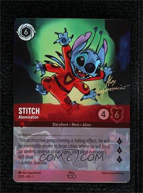 2022-Current Disney Lorcana - Promos - [Base] #21 - Holo - Stitch - Abomination