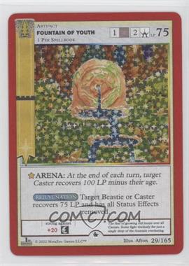 2022 MetaZoo - Wilderness - [Base] - 1st Edition Holo #29 - Fountain of Youth