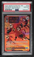 SSP - Superhero Incredible Family (Gold Stamp) [PSA 10 GEM MT]