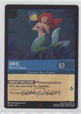 2023 Disney Lorcana - The First Chapter - [Base] - Foil #137 - Ariel - Whoseit Collector
