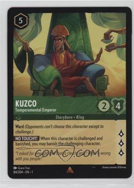 2023 Disney Lorcana - The First Chapter - [Base] #84 - Kuzco - Tempermental Emperor
