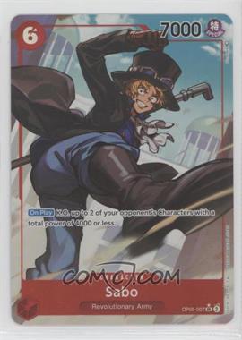 2023 One Piece Card Game: Awakening of the New Era [OP05] - [Base] #OP05-007.1 - SR - Sabo (Alt Art)