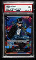 SR - Sabo (Alt Art) [PSA 9 MINT]