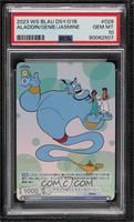 Aladdin & Jasmine & Genie [PSA 10 GEM MT]