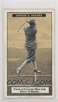 Arthur G. Havers - Finish of Swing for Slice with Driver or Brassie