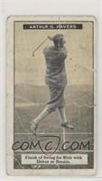 Arthur G. Havers - Finish of Swing for Slice with Driver or Brassie [Poor …