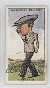 1931 Churchman's Prominent Golfers - Tobacco [Base] - Small #5 - James Braid [Good to VG‑EX]