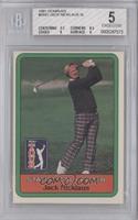 Statistical Leader - Jack Nicklaus [BGS 5 EXCELLENT]