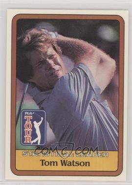 1981 Donruss Golf Stars - [Base] #_TOWA -  Statistical Leader - Tom Watson