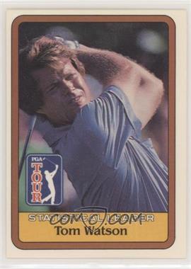 1981 Donruss Golf Stars - [Base] #_TOWA -  Statistical Leader - Tom Watson