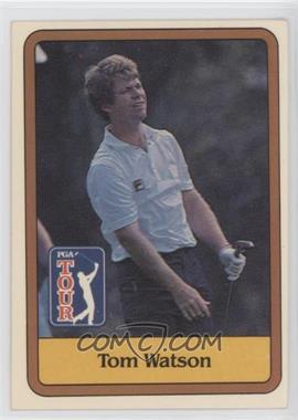 1981 Donruss Golf Stars - [Base] #1 - Tom Watson