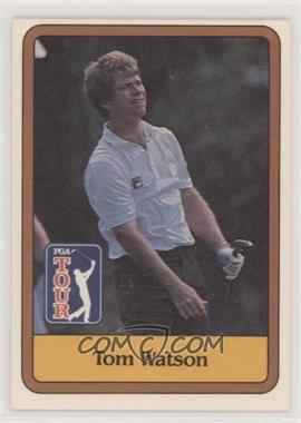 1981 Donruss Golf Stars - [Base] #1 - Tom Watson