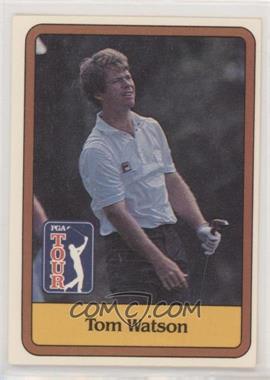 1981 Donruss Golf Stars - [Base] #1 - Tom Watson