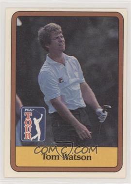 1981 Donruss Golf Stars - [Base] #1 - Tom Watson