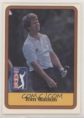 1981 Donruss Golf Stars - [Base] #1 - Tom Watson