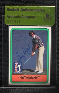 1981 Donruss Golf Stars - [Base] #12 - Bill Kratzert [BAS Authentic]