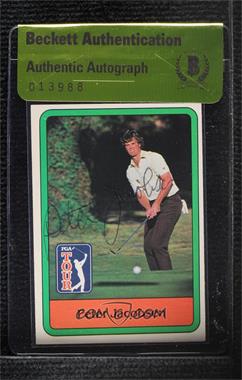 1981 Donruss Golf Stars - [Base] #26 - Peter Jacobsen [BAS Authentic]