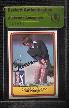 1981 Donruss Golf Stars - [Base] #28 - Gil Morgan [BAS Authentic]