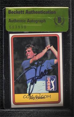 1981 Donruss Golf Stars - [Base] #35 - Jay Haas [BAS Authentic]