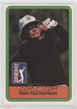 1981 Donruss Golf Stars - [Base] #36 - Dan Halldorson