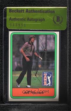 1981 Donruss Golf Stars - [Base] #37 - Jeff Mitchell [BAS Authentic]