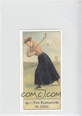 1983 MCIL 1900 Cope's Golfers Reprints - [Base] #45 - The Elegancies of Golf