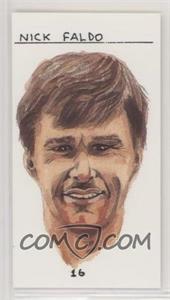 1987 John Brindley Artists Impression Series - [Base] #16 - Nick Faldo