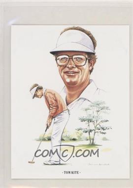 1990 Gameplan Leisure American Golfers - [Base] - Dark Blue Back #10 - Tom Kite