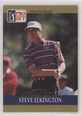 1990 PGA Tour Pro Set - [Base] #10 - Steve Elkington