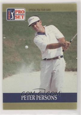 1990 PGA Tour Pro Set - [Base] #18 - Peter Persons