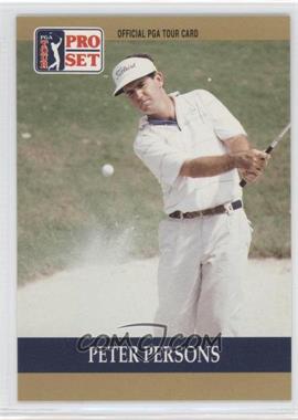 1990 PGA Tour Pro Set - [Base] #18 - Peter Persons